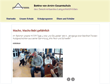 Tablet Screenshot of bva-gesamtschule.de